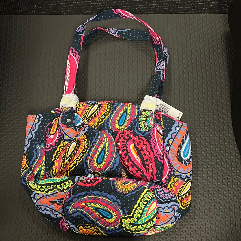 BRAND NEW!!! Vera Bradley Glenna Purse - Twilight Paisley
